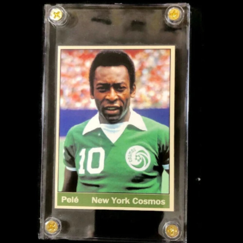 Original -Pele, '77 New York Cosmos, NASL Soccer, Rare Limited Edition M…